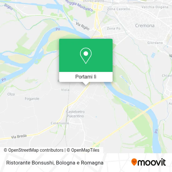 Mappa Ristorante Bonsushi
