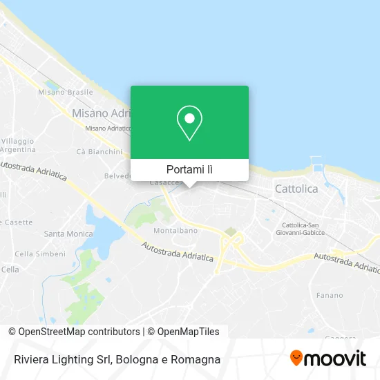 Mappa Riviera Lighting Srl