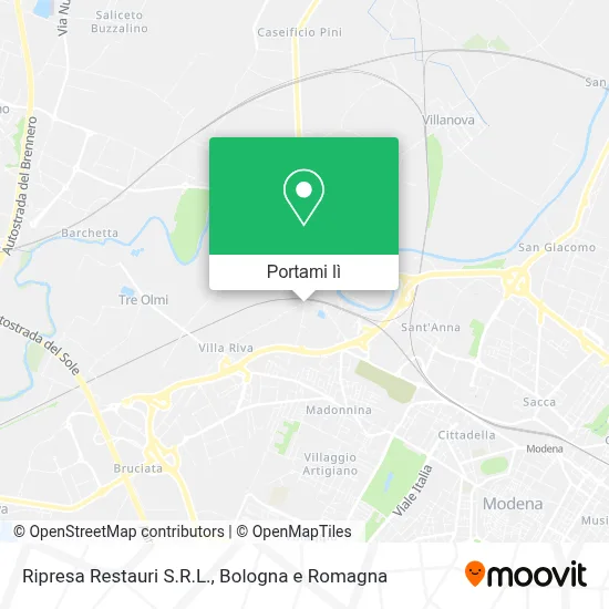 Mappa Ripresa Restauri S.R.L.