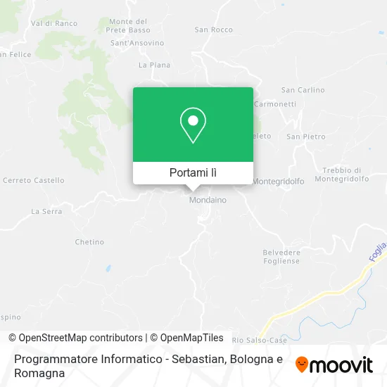 Mappa Programmatore Informatico - Sebastian