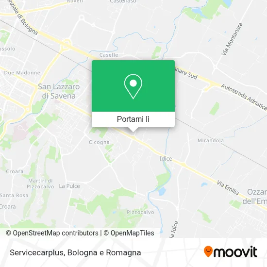 Mappa Servicecarplus