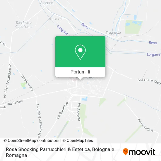 Mappa Rosa Shocking Parrucchieri & Estetica