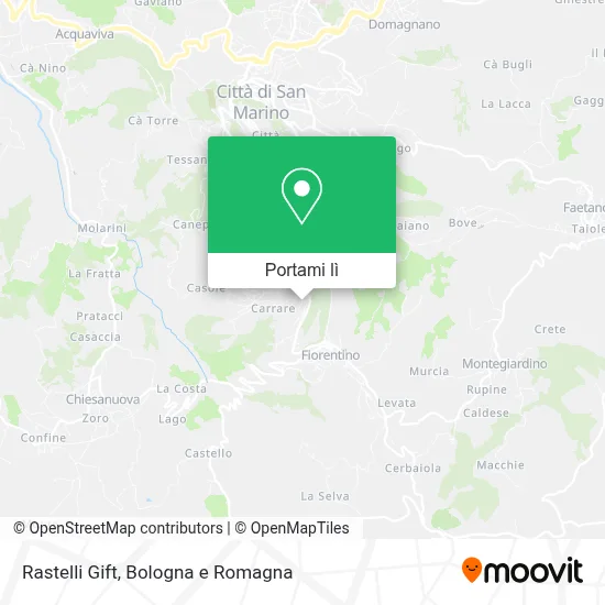 Mappa Rastelli Gift