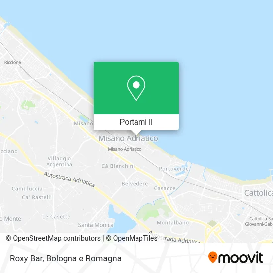 Mappa Roxy Bar