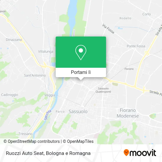 Mappa Ruozzi Auto Seat