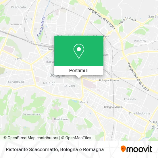 Mappa Ristorante Scaccomatto