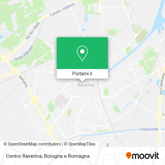 Mappa Centro Ravenna