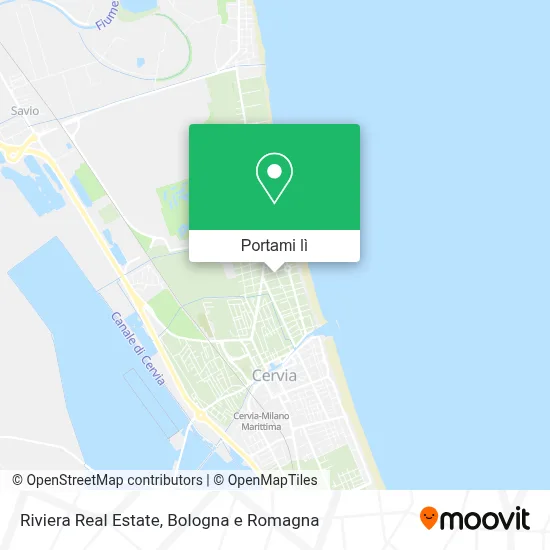 Mappa Riviera Real Estate