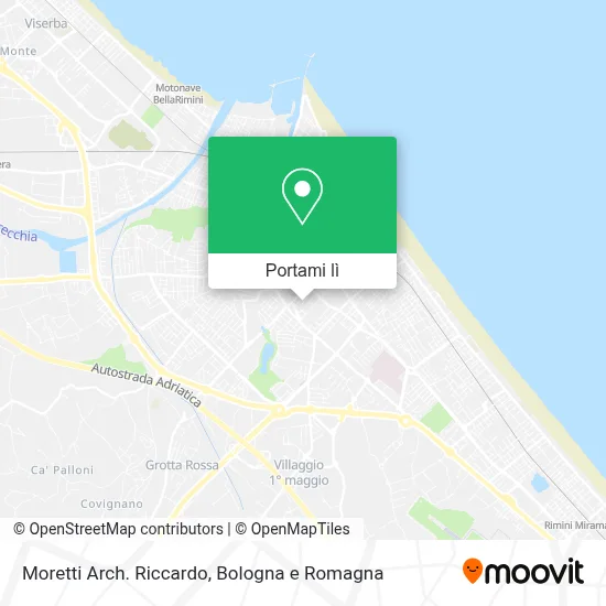 Mappa Moretti Arch. Riccardo