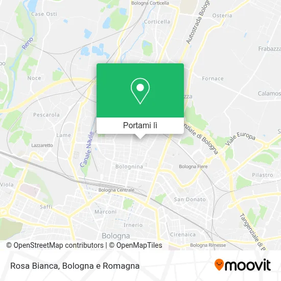 Mappa Rosa Bianca