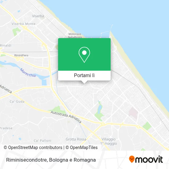 Mappa Riminisecondotre