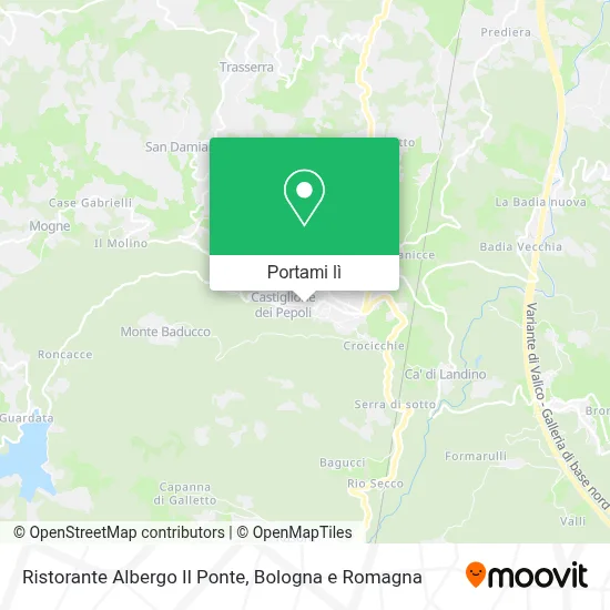 Mappa Ristorante Albergo Il Ponte