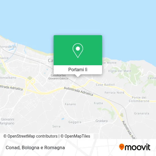 Mappa Conad