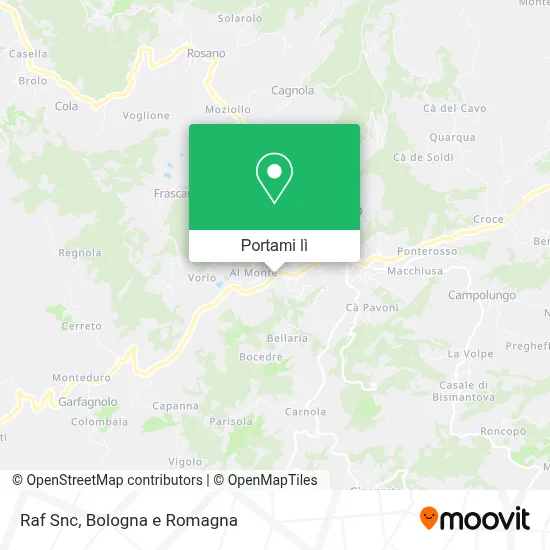 Mappa Raf Snc
