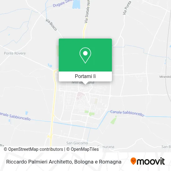 Mappa Riccardo Palmieri Architetto
