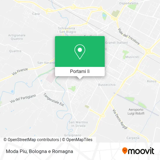 Mappa Moda Piu