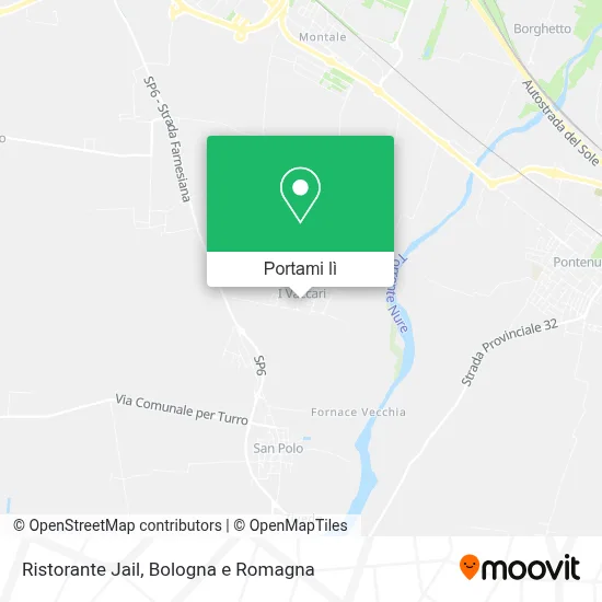 Mappa Ristorante Jail
