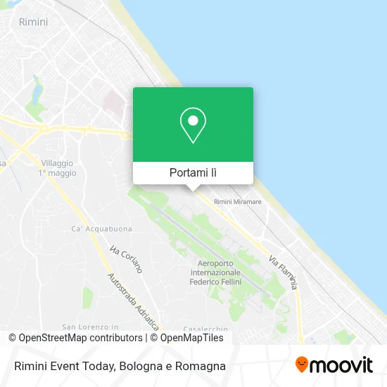 Mappa Rimini Event Today