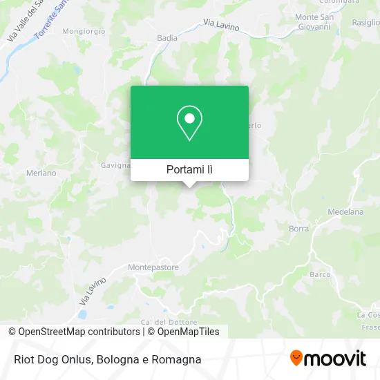 Mappa Riot Dog Onlus