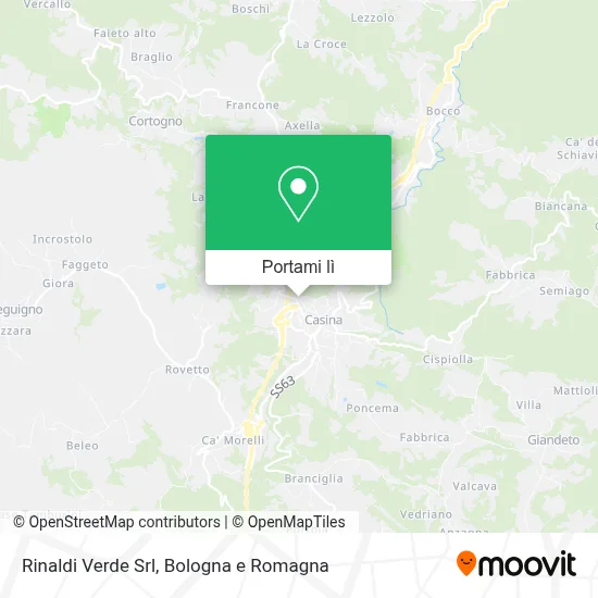 Mappa Rinaldi Verde Srl