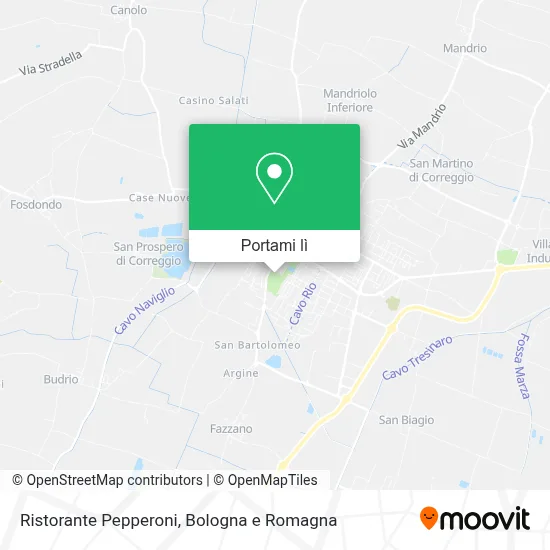 Mappa Ristorante Pepperoni