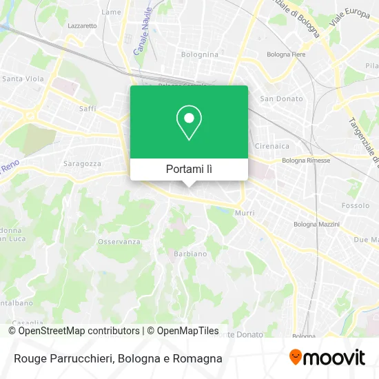 Mappa Rouge Parrucchieri