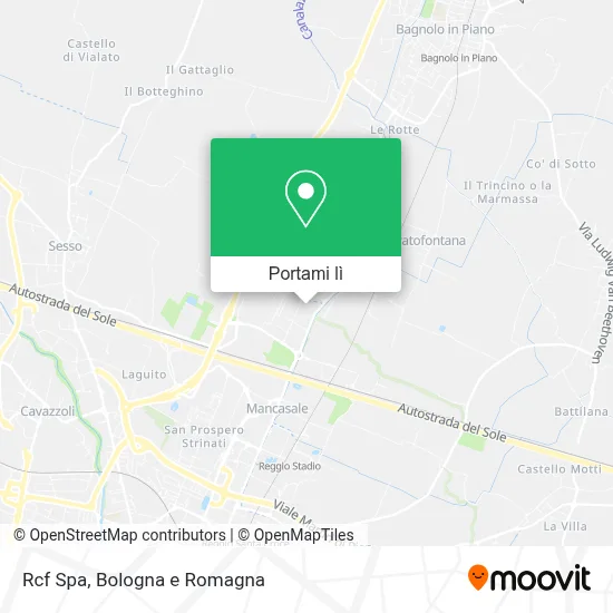 Mappa Rcf Spa