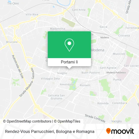 Mappa Rendez-Vous Parrucchieri