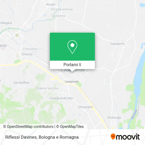 Mappa Riflessi Davines