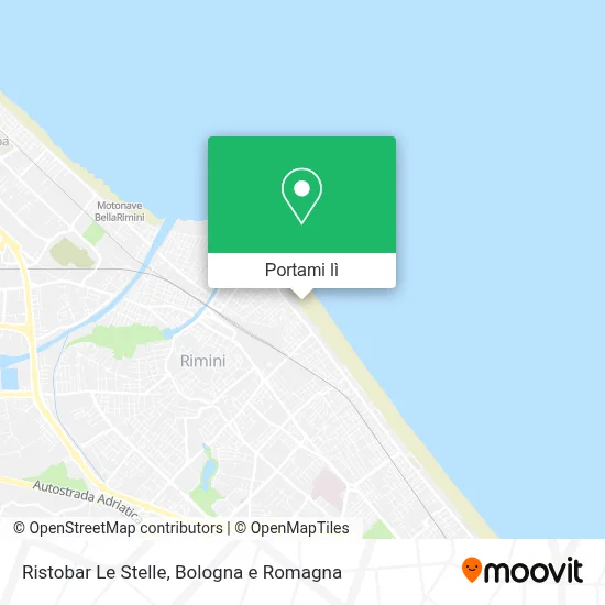 Mappa Ristobar Le Stelle