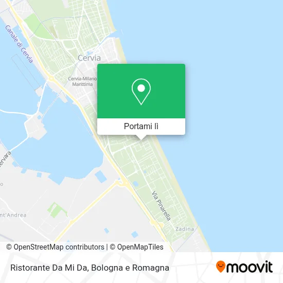 Mappa Ristorante Da Mi Da