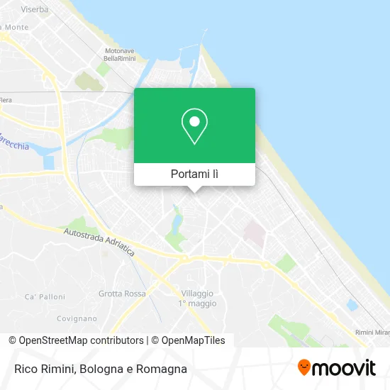 Mappa Rico Rimini