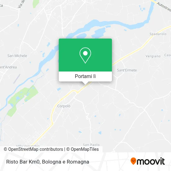 Mappa Risto Bar Km0