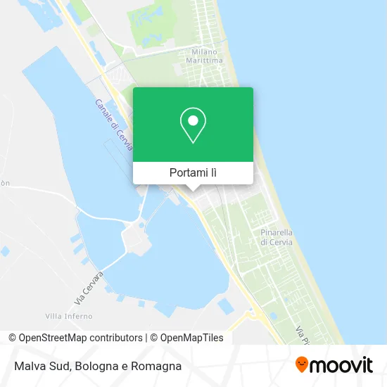 Mappa Malva Sud