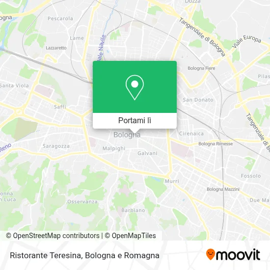 Mappa Ristorante Teresina