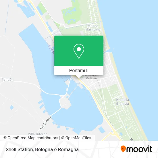 Mappa Shell Station