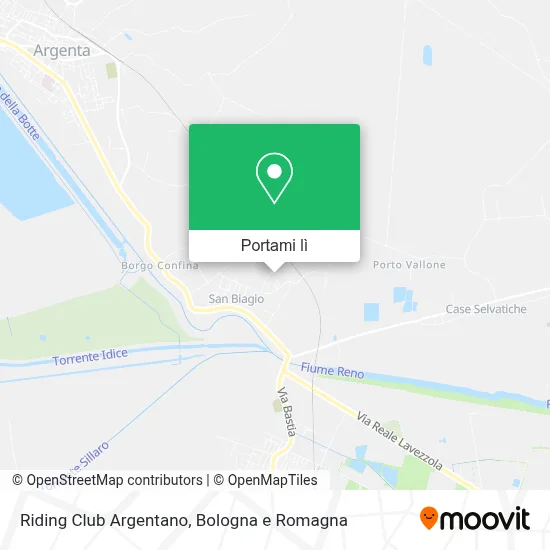 Mappa Riding Club Argentano