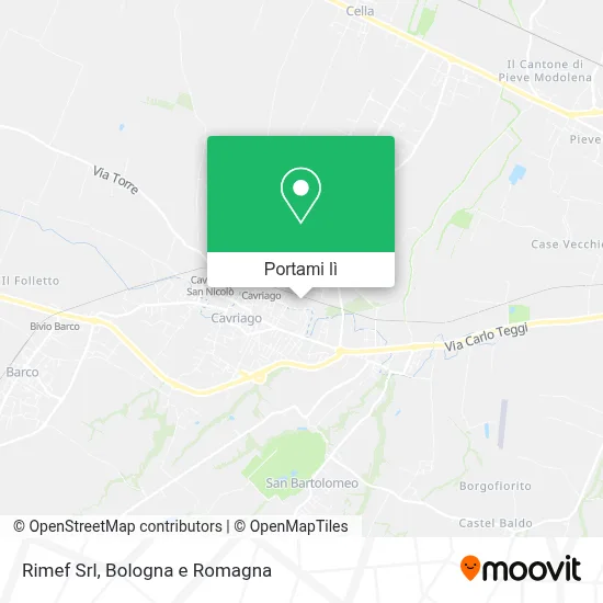Mappa Rimef Srl