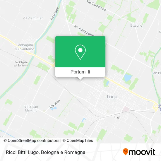 Mappa Ricci Bitti Lugo