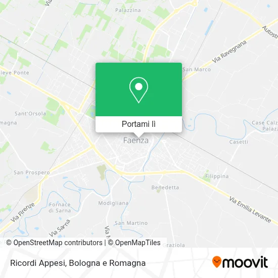 Mappa Ricordi Appesi