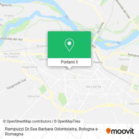 Mappa Rampuzzi Dr.Ssa Barbara Odontoiatra