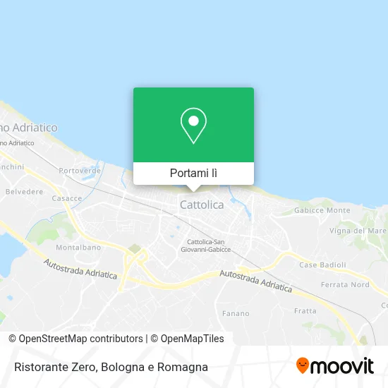 Mappa Ristorante Zero