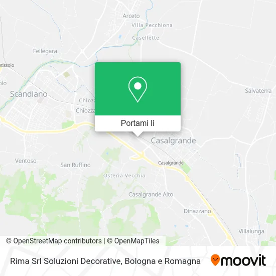 Mappa Rima Srl Soluzioni Decorative