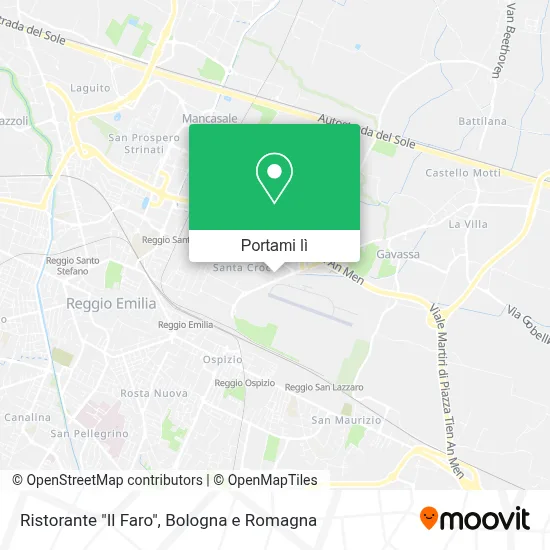 Mappa Ristorante "Il Faro"