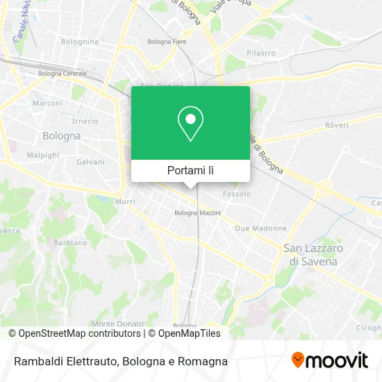 Mappa Rambaldi Elettrauto