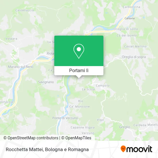 Mappa Rocchetta Mattei