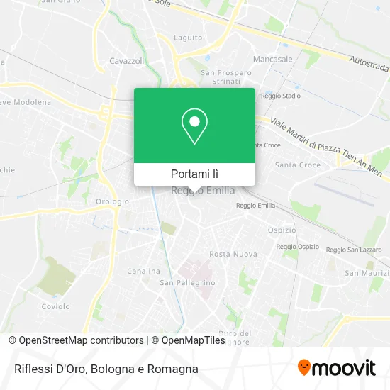 Mappa Riflessi D'Oro