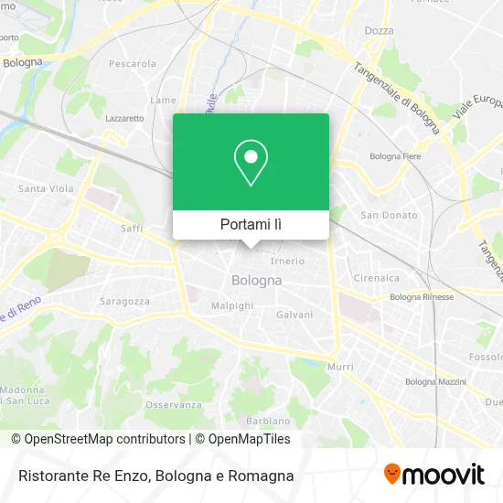 Mappa Ristorante Re Enzo