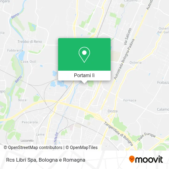 Mappa Rcs Libri Spa