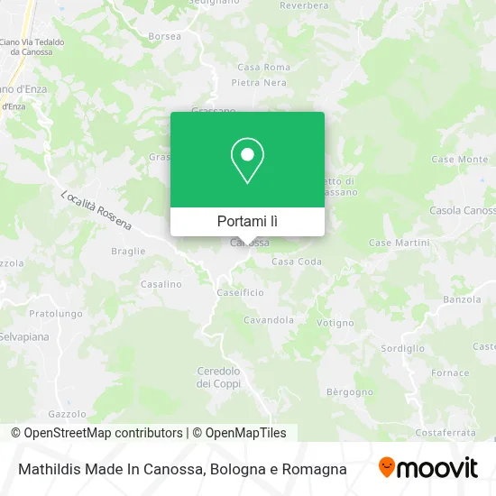 Mappa Mathildis Made In Canossa